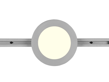 LED Spot CAMILLUS Grau Ø 17cm für DUOline Schienensystem
