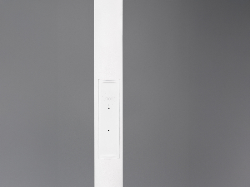 Deckenfluter SPECTER LED dimmbar & Lichtfarbe einstellbar, Weiß, Höhe 178cm
