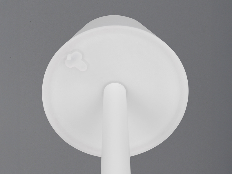 Akku Tischleuchte VIDAL kabellos, dimmbar, für Innen & Außen, Weiß, Höhe 24,5cm
