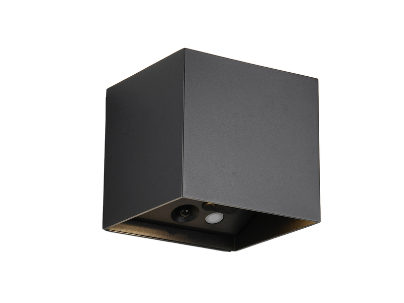 Akku Wandleuchte mit Bewegungsmelder und Schalter GENIE für Innen & Außen, 10cm