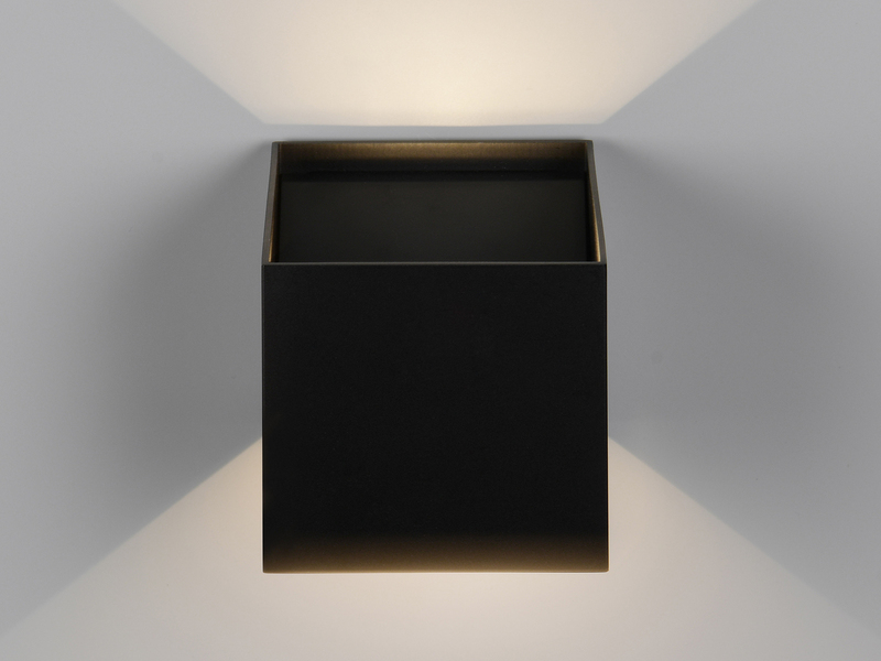 Akku Wandleuchte mit Bewegungsmelder und Schalter GENIE für Innen & Außen, 10cm