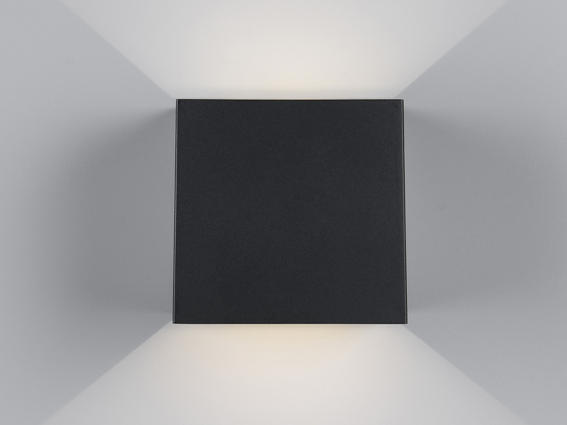 Akku Wandleuchte mit Bewegungsmelder und Schalter GENIE für Innen & Außen, 10cm