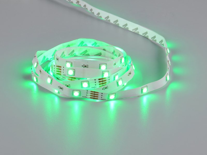 LED Streifen RGB STRIPE mit Fernbedienung für Innen - Länge 5 Meter