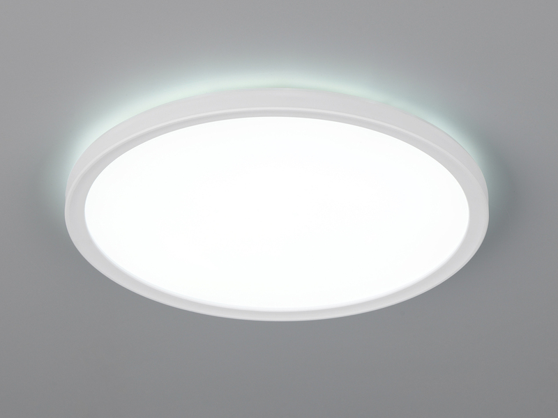 LED Deckenleuchte JOKO ultraflach mit Fernbedienung, dimmbar, Weiß, Ø 29cm