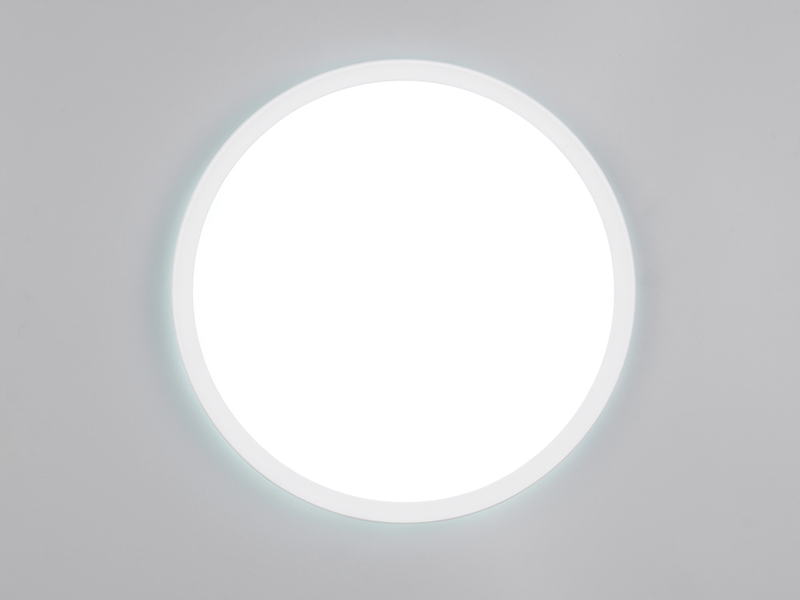 LED Deckenleuchte JOKO ultraflach mit Fernbedienung, dimmbar, Weiß, Ø 29cm