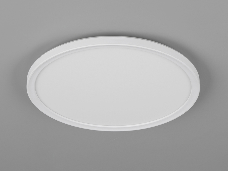 LED Deckenleuchte JOKO ultraflach mit Fernbedienung, dimmbar, Weiß, Ø 29cm