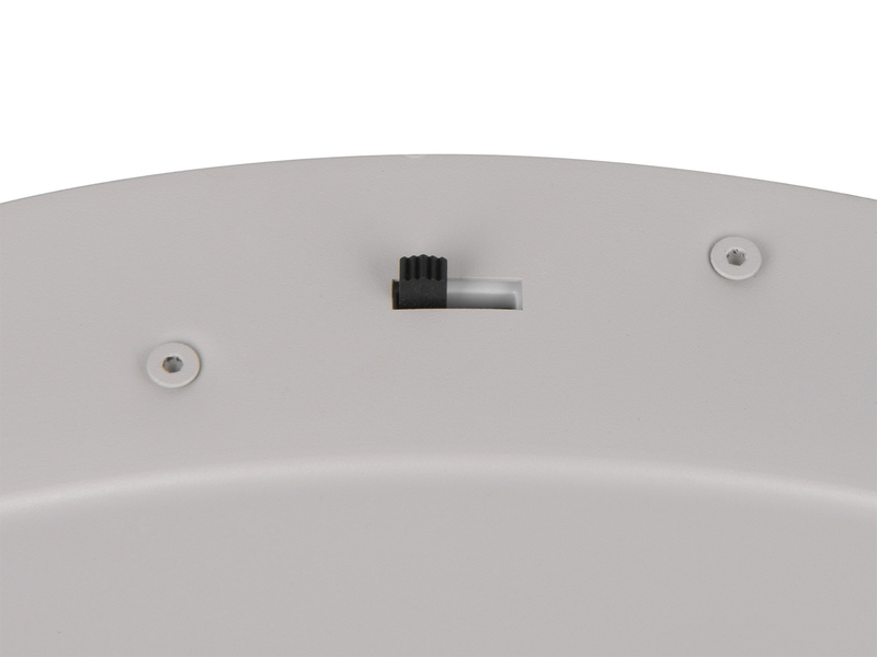 Moderne dimmbare LED Pendelleuchte KEATON 3-flammig, Hellgrau Ø 45cm