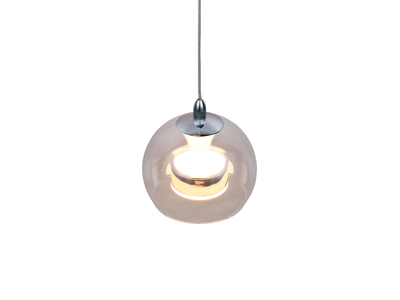 LED Pendelleuchte FLYNT mit Switch Dimmer & Lichtfarbe einstellbar, Ø 20cm