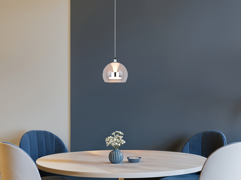 LED Pendelleuchte FLYNT mit Switch Dimmer & Lichtfarbe einstellbar, Ø 20cm