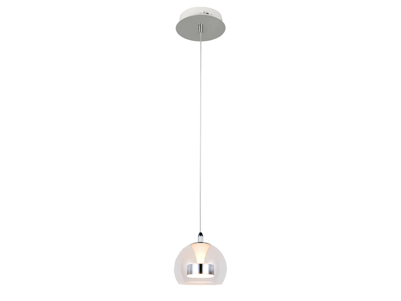 LED Pendelleuchte FLYNT mit Switch Dimmer & Lichtfarbe einstellbar, Ø 20cm