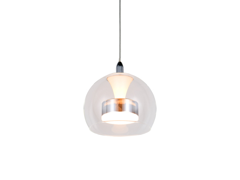 LED Pendelleuchte FLYNT mit Switch Dimmer & Lichtfarbe einstellbar, Ø 20cm