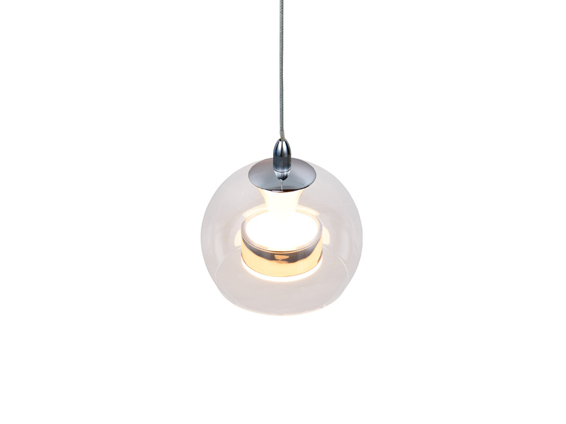 LED Pendelleuchte FLYNT mit Switch Dimmer & Lichtfarbe einstellbar, Ø 20cm