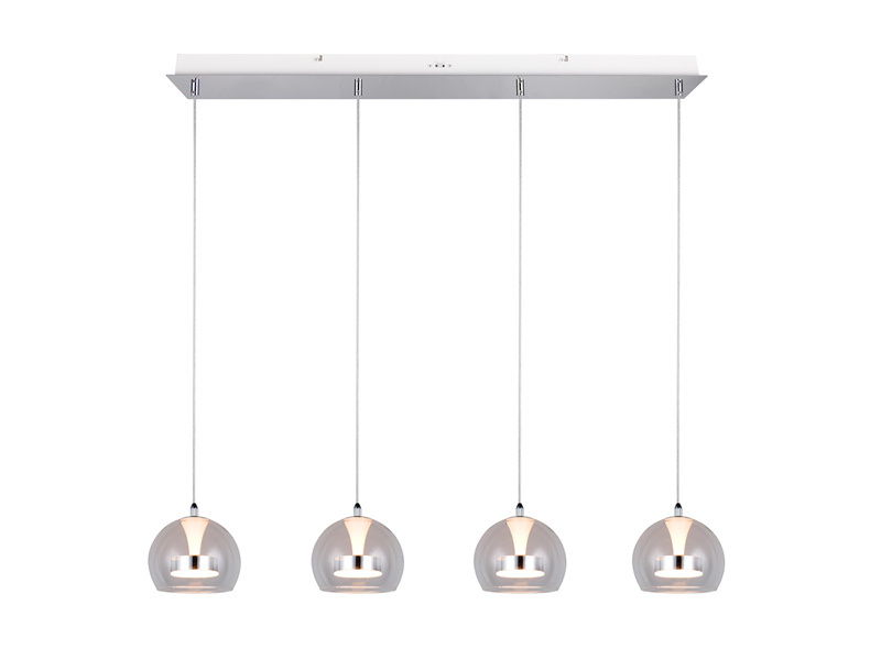 LED Pendelleuchte FLYNT mit Switch Dimmer & Lichtfarbe einstellbar, Breite 97cm