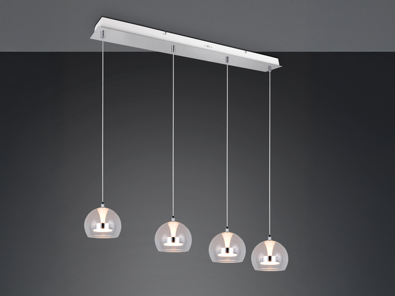 LED Pendelleuchte FLYNT mit Switch Dimmer & Lichtfarbe einstellbar, Breite 97cm