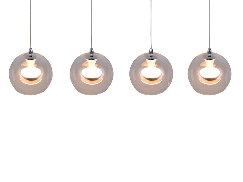 LED Pendelleuchte FLYNT mit Switch Dimmer & Lichtfarbe einstellbar, Breite 97cm