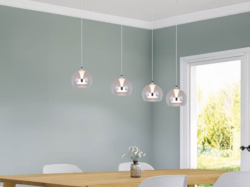 LED Pendelleuchte FLYNT mit Switch Dimmer & Lichtfarbe einstellbar, Breite 97cm