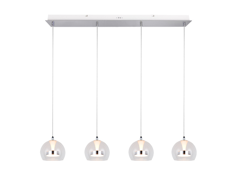 LED Pendelleuchte FLYNT mit Switch Dimmer & Lichtfarbe einstellbar, Breite 97cm