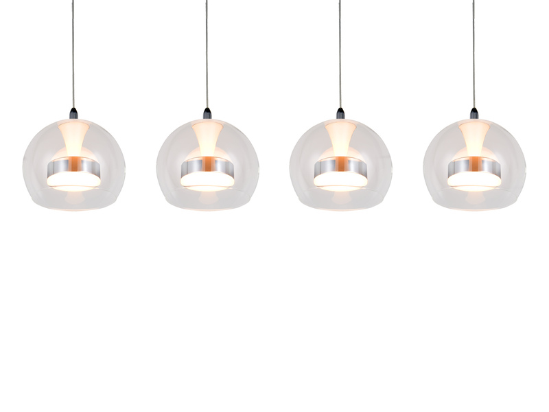 LED Pendelleuchte FLYNT mit Switch Dimmer & Lichtfarbe einstellbar, Breite 97cm