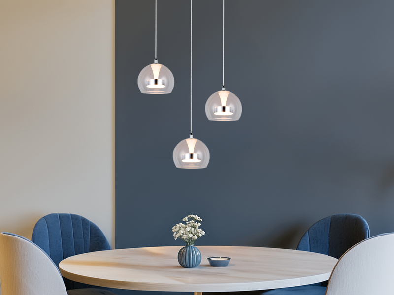 LED Pendelleuchte FLYNT mit Switch Dimmer & Lichtfarbe einstellbar, Ø 42cm