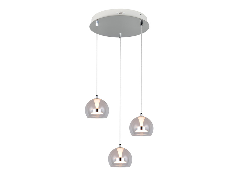 LED Pendelleuchte FLYNT mit Switch Dimmer & Lichtfarbe einstellbar, Ø 42cm