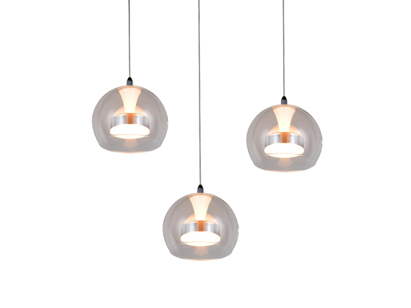 LED Pendelleuchte FLYNT mit Switch Dimmer & Lichtfarbe einstellbar, Ø 42cm