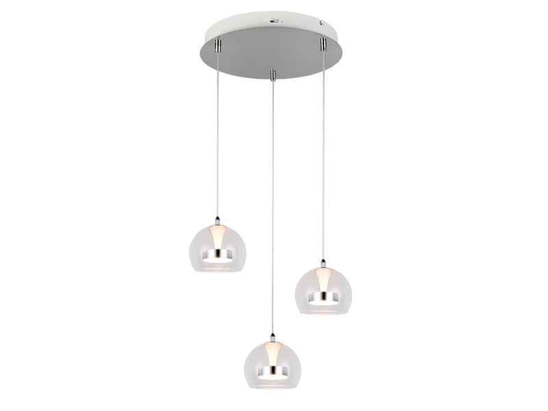 LED Pendelleuchte FLYNT mit Switch Dimmer & Lichtfarbe einstellbar, Ø 42cm