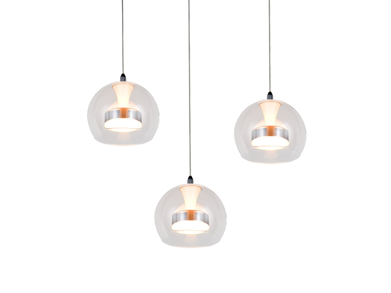 LED Pendelleuchte FLYNT mit Switch Dimmer & Lichtfarbe einstellbar, Ø 42cm