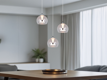 LED Pendelleuchte FLYNT mit Switch Dimmer & Lichtfarbe einstellbar, Ø 42cm