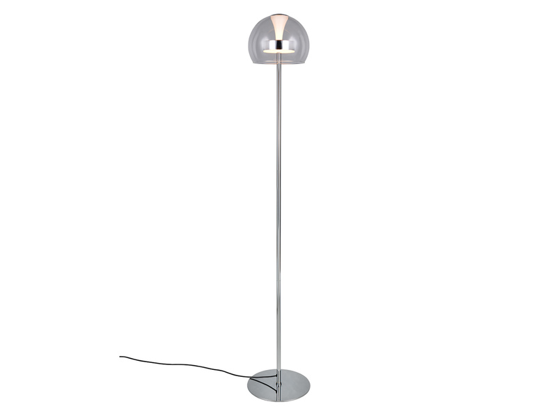Kleine LED Stehleuchte FLYNT dimmbar & Lichtfarbe einstellbar, Höhe 130cm