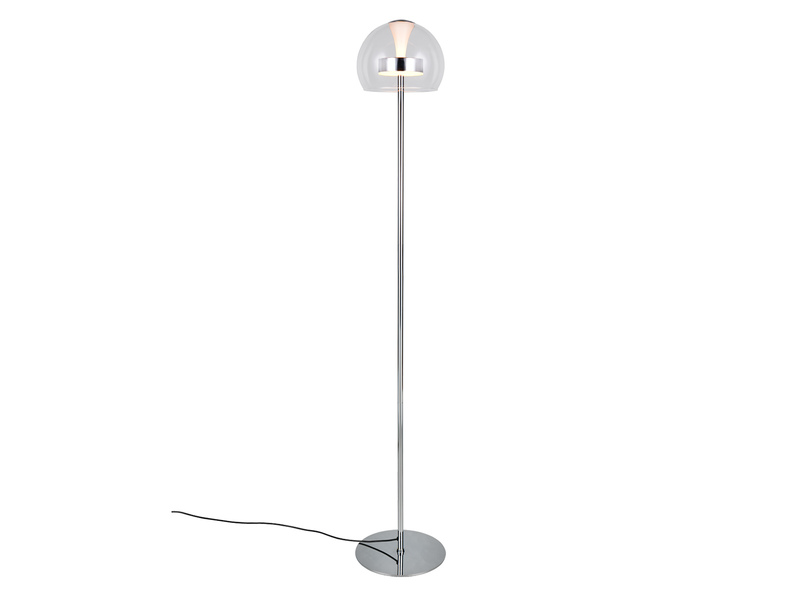 Kleine LED Stehleuchte FLYNT dimmbar & Lichtfarbe einstellbar, Höhe 130cm