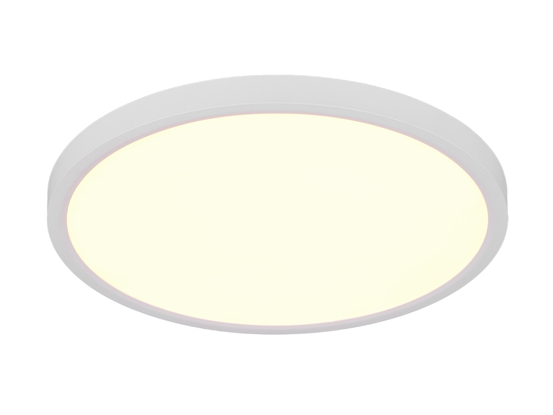 Deckenleuchte DRACO Weiß ultraflach LED dimmbar & Lichtfarbe einstellbar 40cm