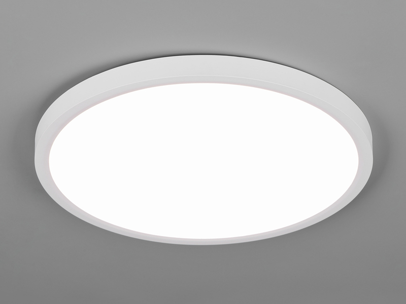 Deckenleuchte DRACO Weiß ultraflach LED dimmbar & Lichtfarbe einstellbar 40cm