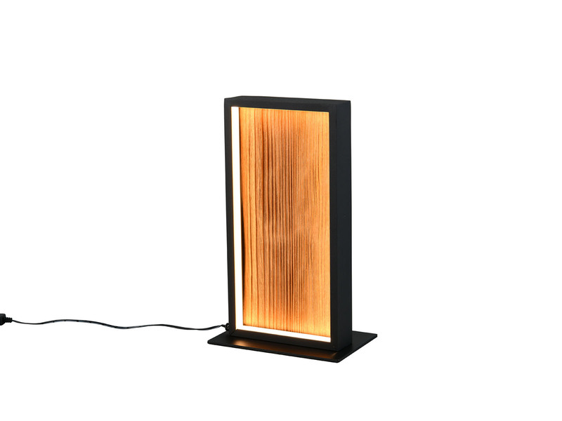 LED Tischleuchte KALEA aus Naturholz dimmbar, Höhe 30cm