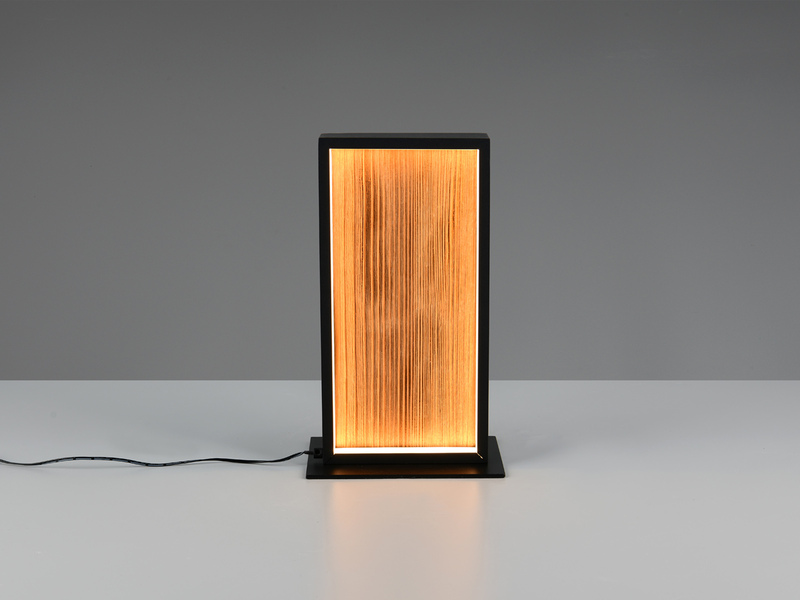 LED Tischleuchte KALEA aus Naturholz dimmbar, Höhe 30cm