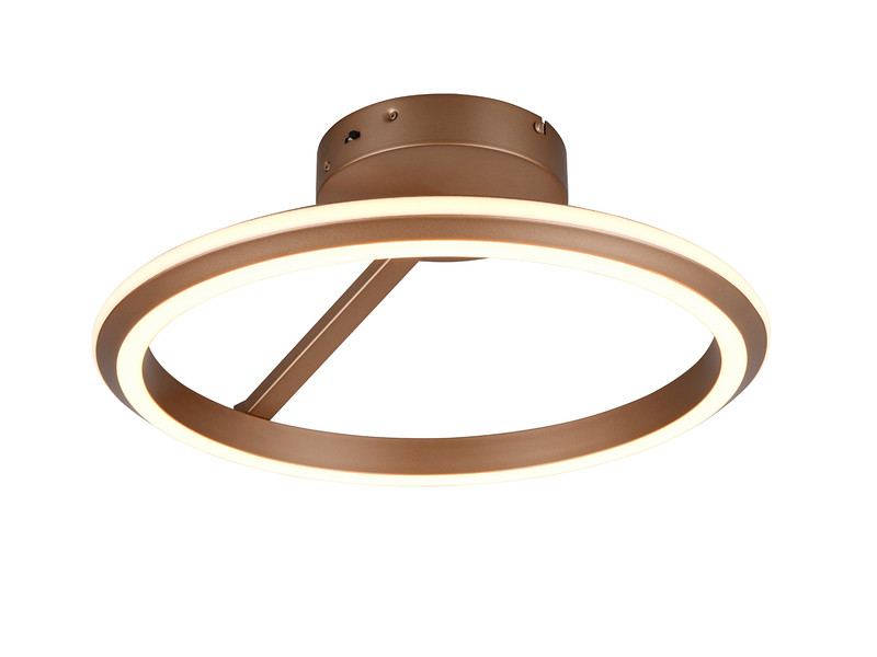 Deckenleuchte AMADOR Coffee LED dimmbar Lichtfarbe einstellbar Ø45cm