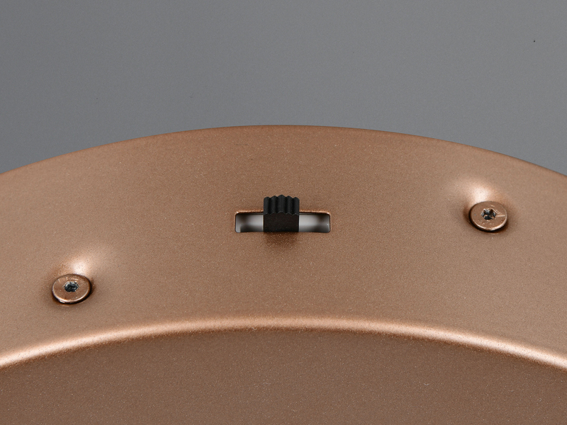 Große LED Pendelleuchte AMADOR Coffee, dimmbar & Lichtfarbe einstellbar Ø 75cm