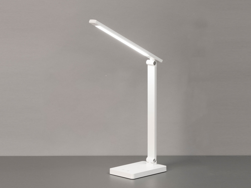 Akku Schreibtischlampe OLE Weiß ohne Kabel, Höhe 39,5cm