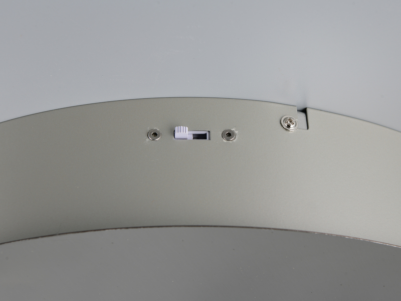 Cluster LED Pendelleuchte DIOS höhenverstellbar 5-flammig, Silber Ø 45cm