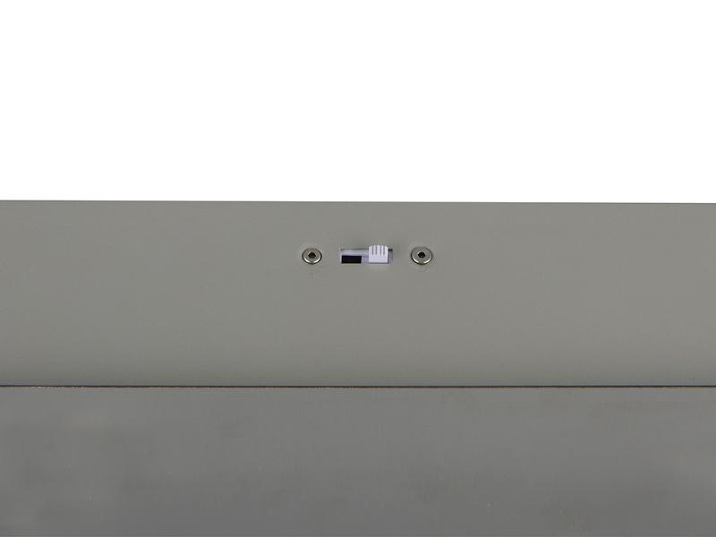 LED Pendelleuchte DIOS höhenverstellbar 4-flammig, Silber, Breite 85cm