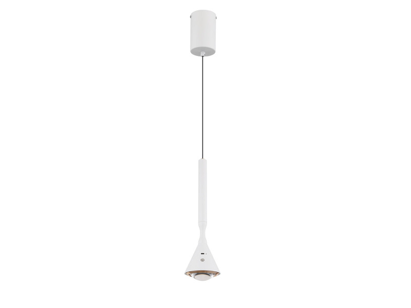 Akku Pendelleuchte LUCINDA höhenverstellbar, dimmbar & Tageslicht, Ø 10cm