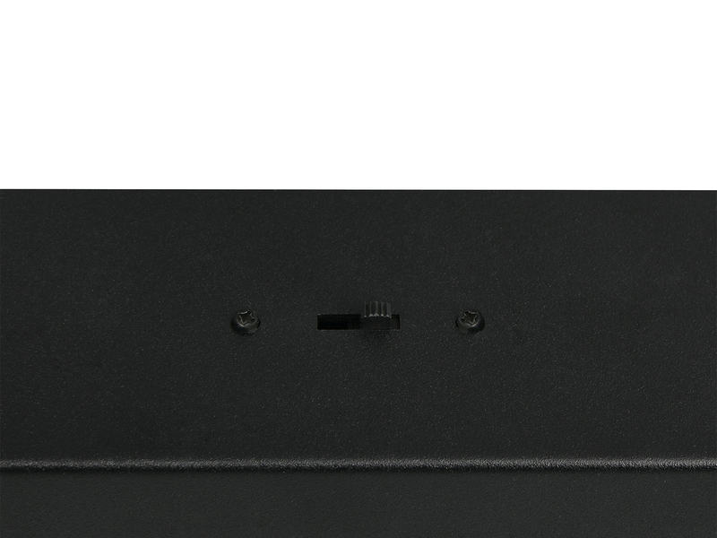 LED Pendelleuchte WALLACE dimmbar & höhenverstellbar Schwarz, Breite 112,5cm