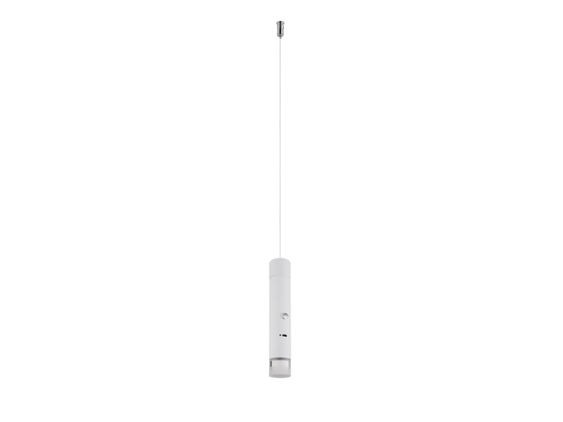 Akku Pendelleuchte PELO Weiß, dimmbar, abnehmbarer Leuchtenkopf Ø 3,8cm