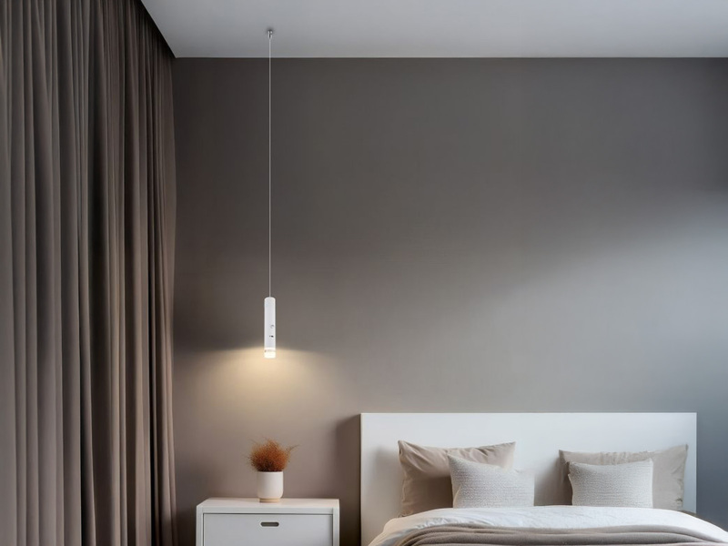 Akku Hängelampe Weiß, dimmbar, abnehmbarer Leuchtenkopf Ø 3,8cm