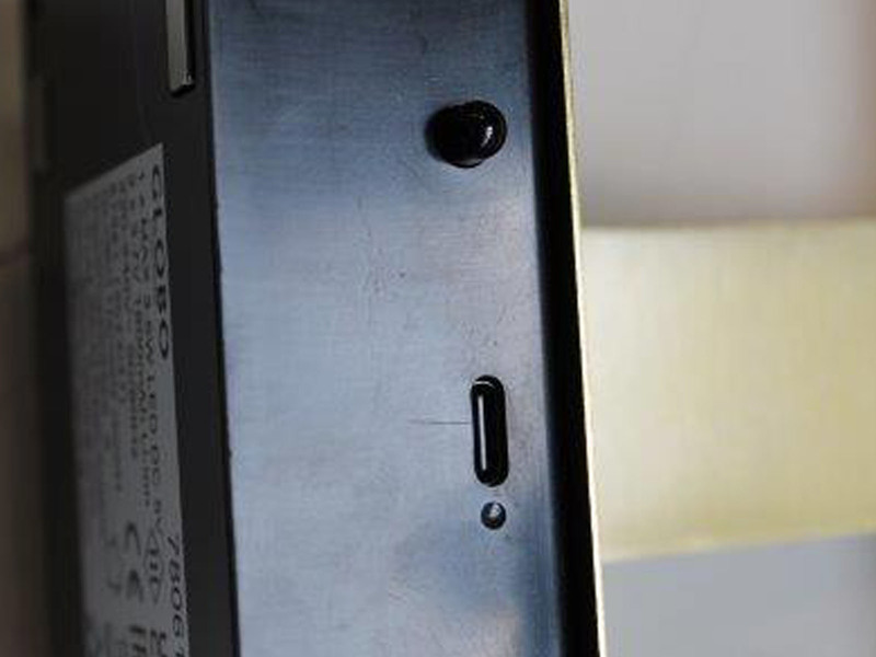 Akku Bilderleuchte JAIME I Messing kabellos zum Kleben, Breite 40cm