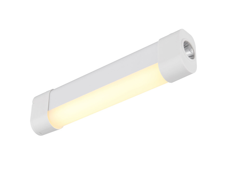 3in1 Akku Tageslicht Unterbauleuchte YUKI ohne Kabel zum Kleben, Länge 18,6cm