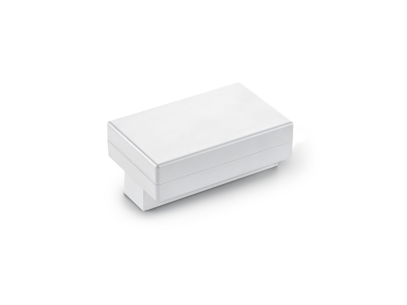 Lichtschienensystem mit 3x Stoff Pendel Weiß & Einspeisung 3-adrig Länge 202,5cm