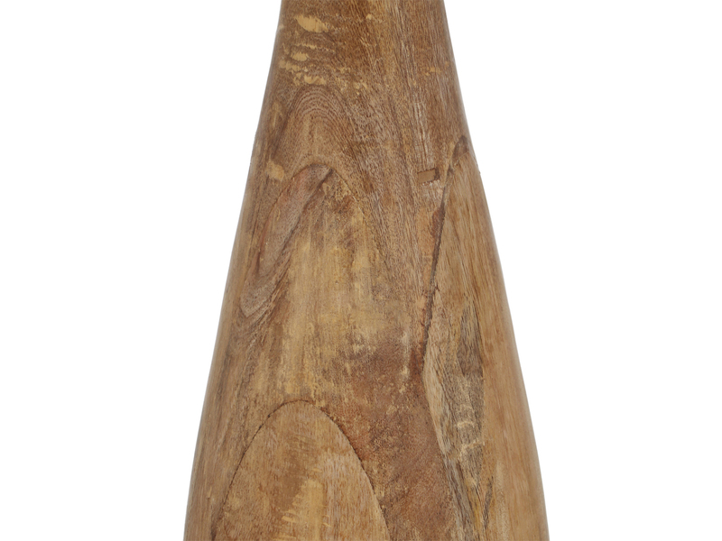 Stehleuchte TOBA aus Naturholz mit Lampenschirm aus Jute, Höhe 135cm