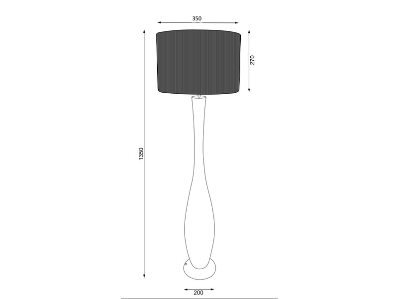 Stehleuchte TOBA aus Naturholz mit Lampenschirm aus Jute, Höhe 135cm