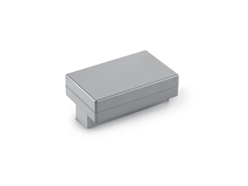 Lichtschienensystem mit 3x Stoff Pendel Grau & Einspeisung 3-adrig Länge 202,5cm