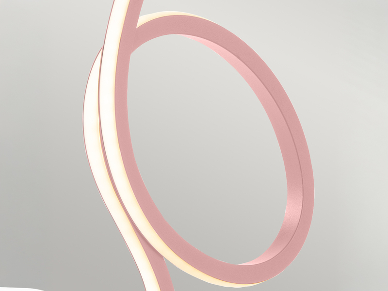 Moderne LED Deko Tischlampe FLAMINGO Pink, Höhe 50cm